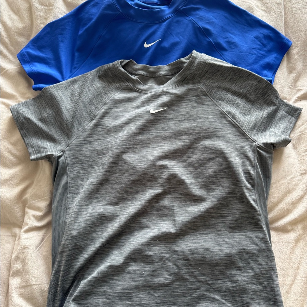 Nike Pro Dri-FIT Workout Top Bundle | 2 Shirts | Size Large